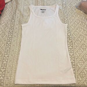Vintage Skims Long white tank